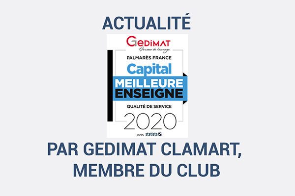 Actualité GEDIMAT Clamart - 06-2020
