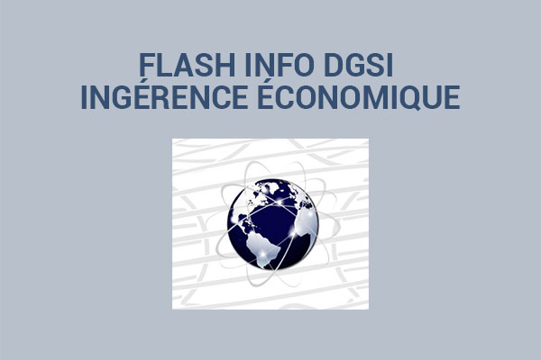 Flash DGSI - Ingérence économique - 01-2024